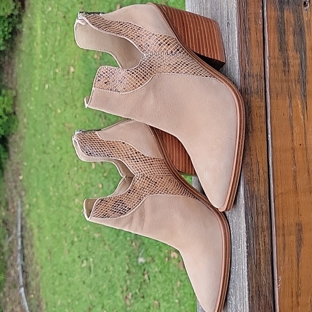 Vince Camuto suede ankle boots